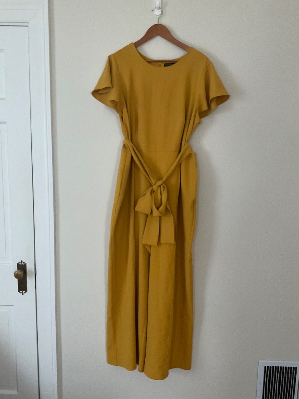 Lane Bryant Mustard Color Jumpsuit - Picture 5 of 6